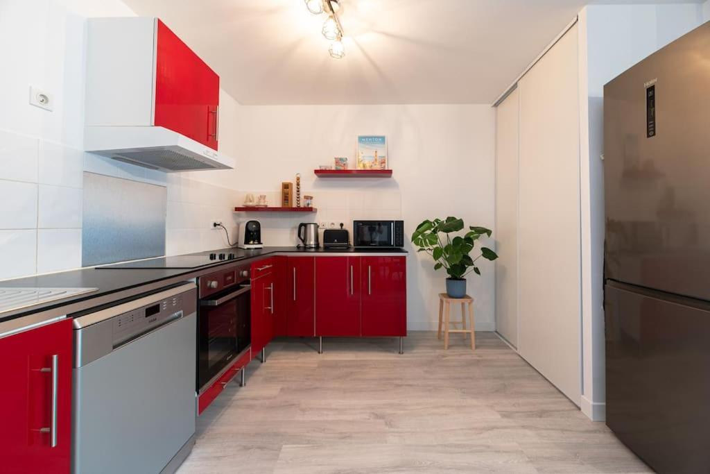Appartement Cosy Au Centre Ville De 멍똥 외부 사진